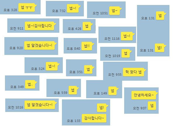 직장인들 많이쓰는 단어